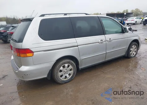 2002 Honda Odyssey Ex-L z USA, uszkodzony, nr VIN 2HKRL189X2H568978